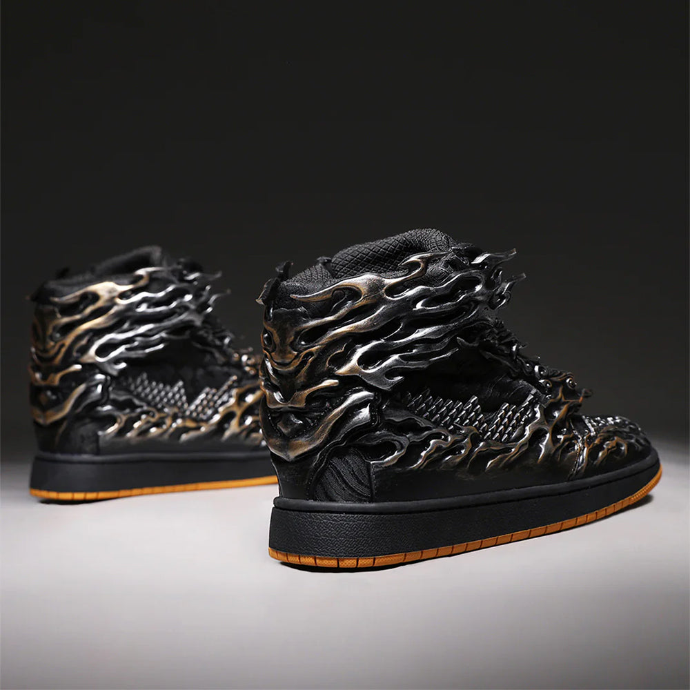 Wukong Cloud Motif Sneakers