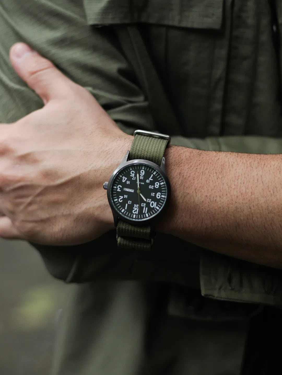 NATO STRAP MILITARY – GREEN