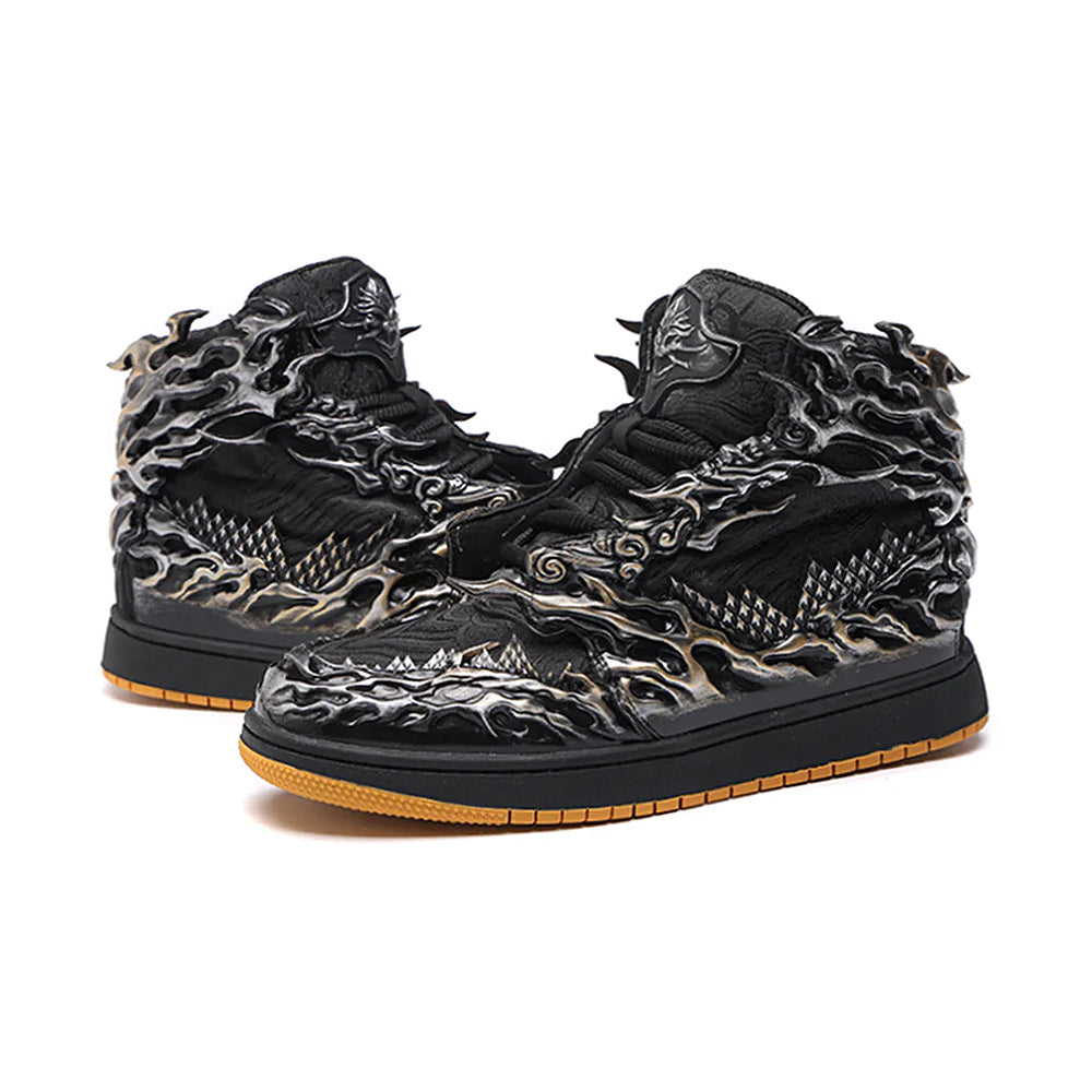 Wukong Cloud Motif Sneakers