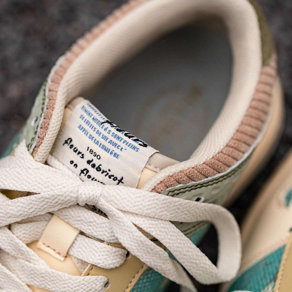 Almond Blossom Sneakers, after Van Gogh