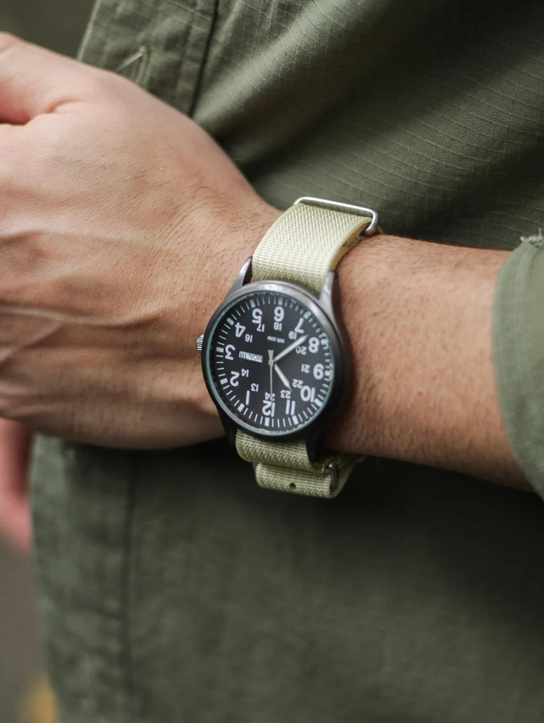 NATO STRAP MILITARY – BEIGE