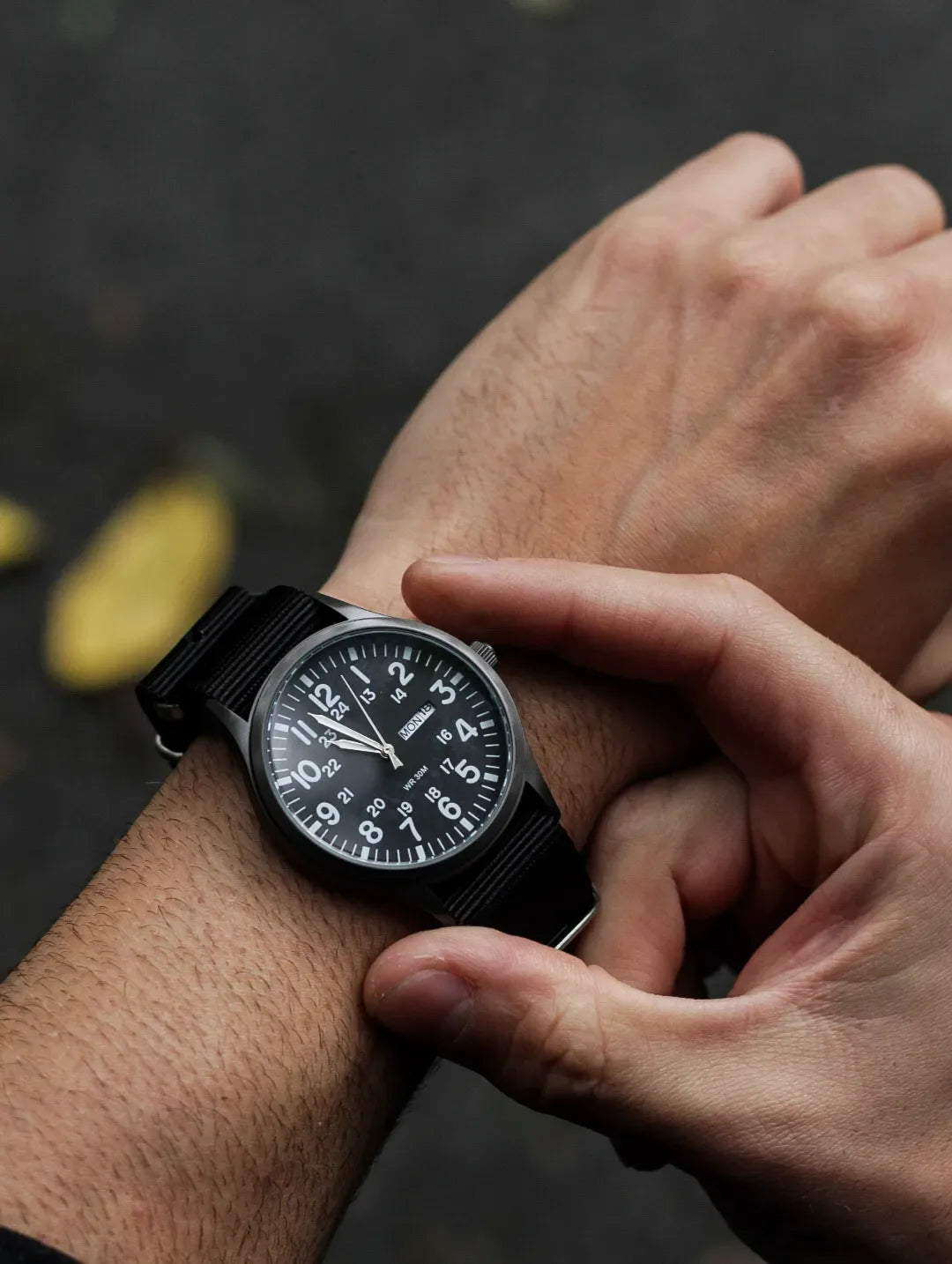 NATO STRAP MILITARY – BLACK