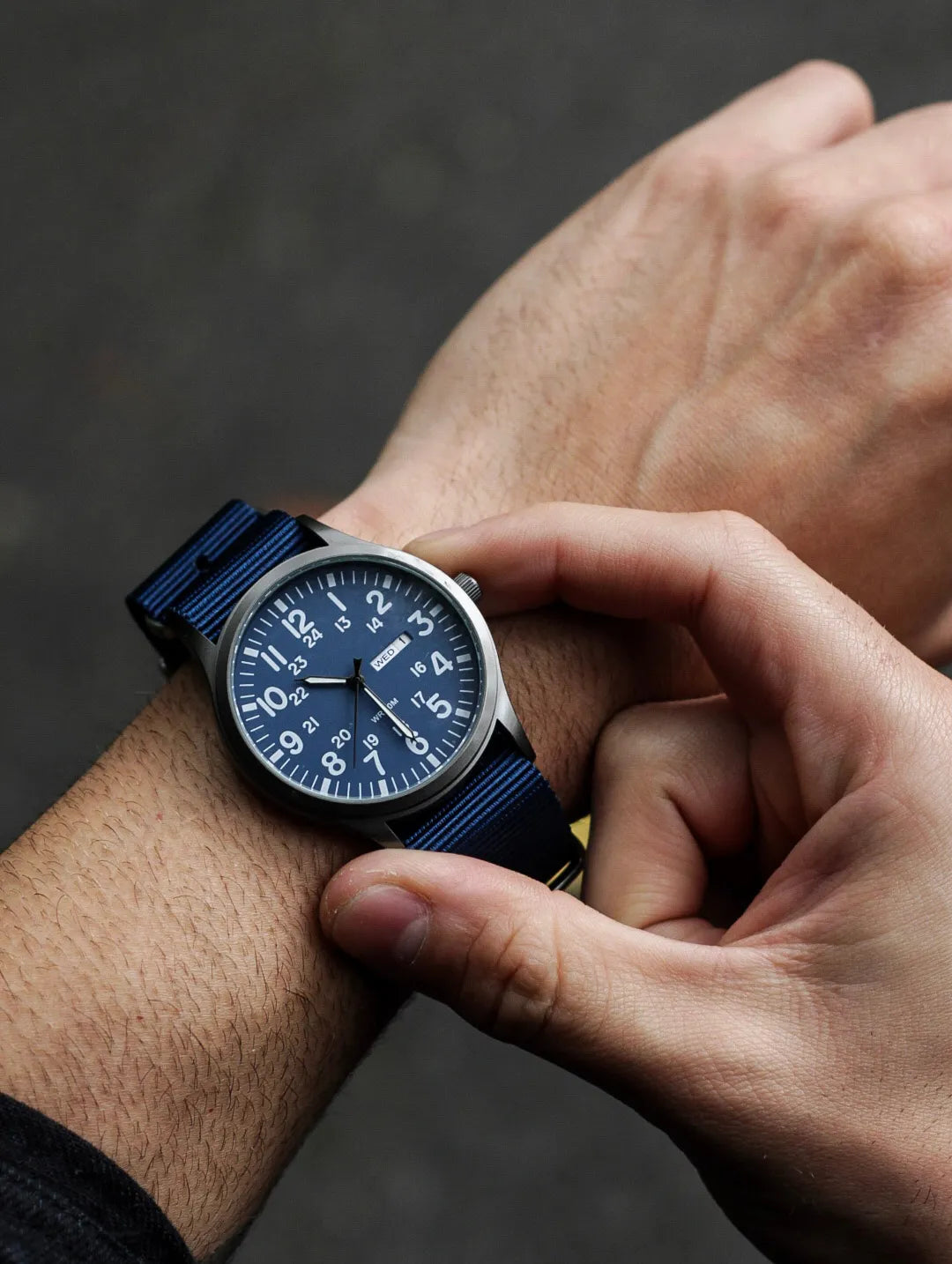 NATO STRAP MILITARY – BLUE