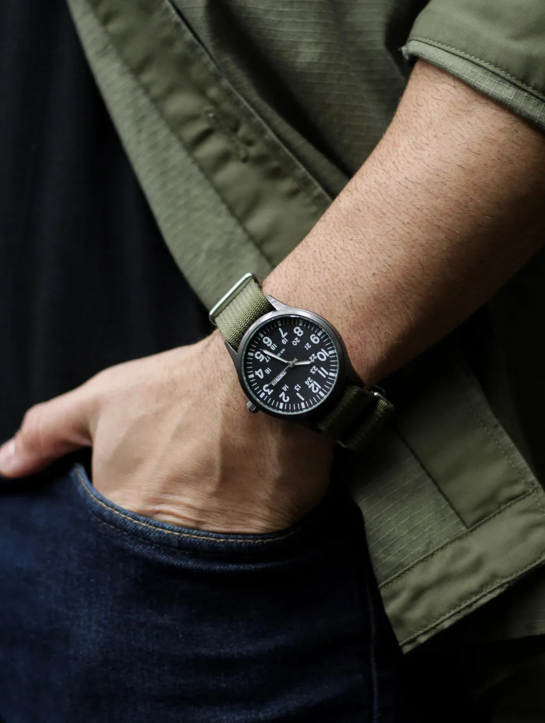 NATO STRAP MILITARY – GREEN