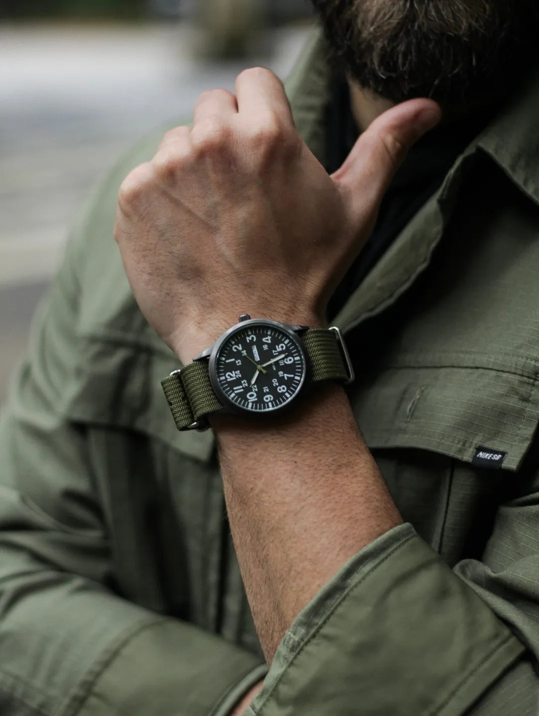NATO STRAP MILITARY – GREEN