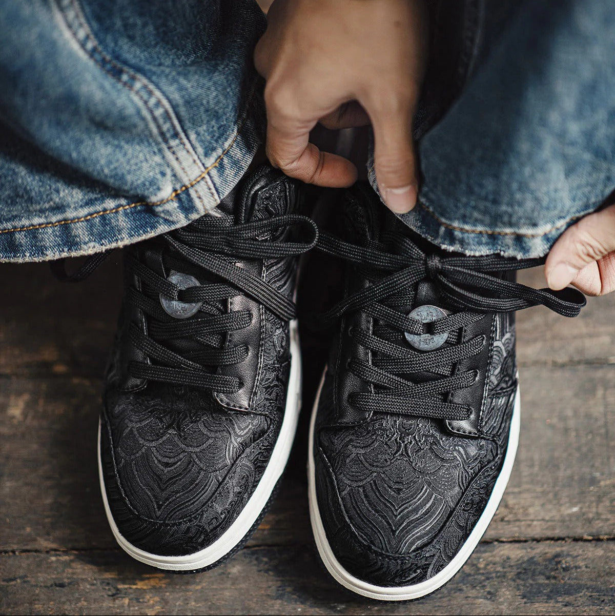 Nihonga Silk Sneakers